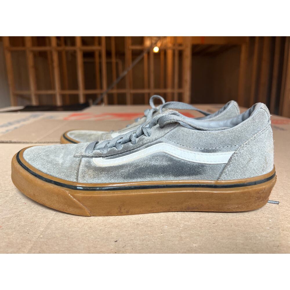Vans Old Skool Frost Grey suede sneaker sz 7 - Picture 2 of 7
